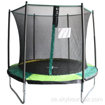 Utomhus trampolin 8ft för barn tvivelgrön